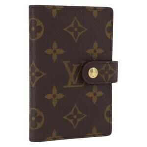 LOUIS VUITTON Monogram Agenda Posh USA Day Planner Cover T56350 LV Auth BA8891